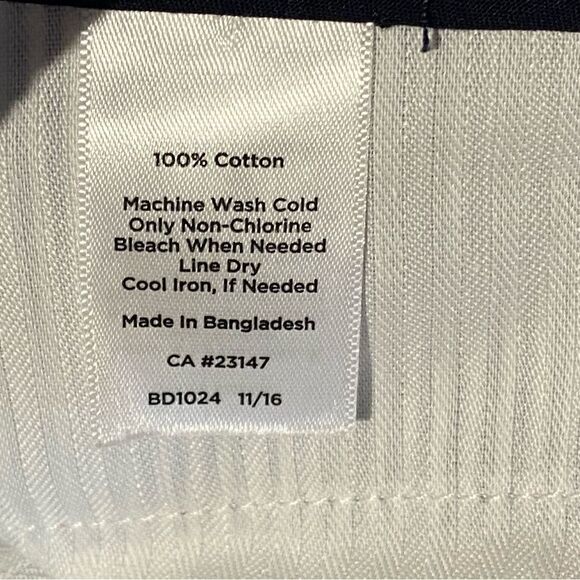 Talbots Black and White Striped Women Shorts - Picture 8 of 16